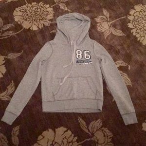 Victoria Secret PINK grey hoodie.